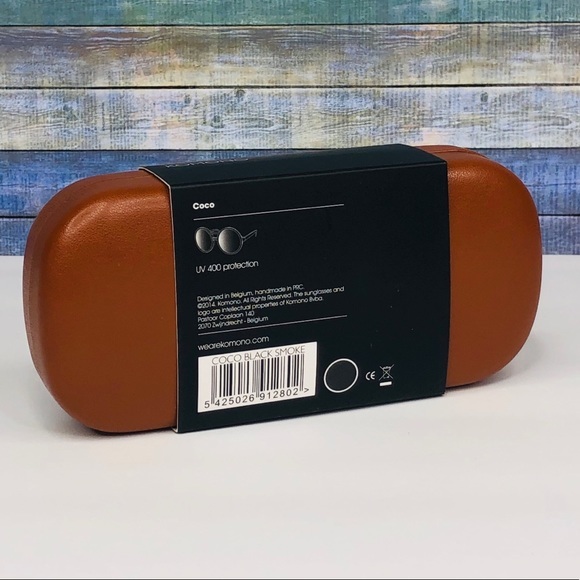 KOMONO Coco Black Smoke Sunglasses 🕶 (NEW) - Picture 10 of 10